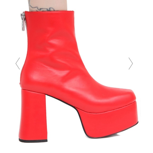 Dolls Kill Shoes - Baby’s on fire platforms ❤️